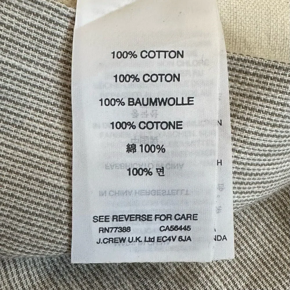 J. Crew Men’s Slim-Fit 100% Cotton Casual Pants, Size 30 x 30